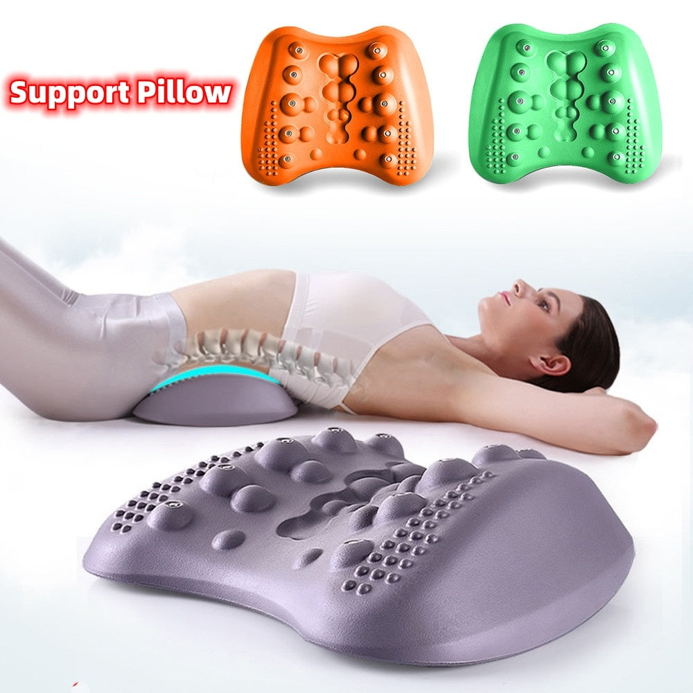 Lumbar Support Pillow For Chronic Lumbar Pain Relief & Herniated Disc.