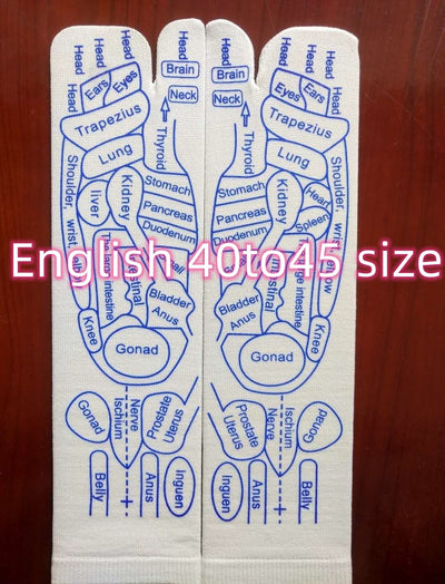 Acupressure Foot Massager Reflexology Point Socks Physiotherapy Tool