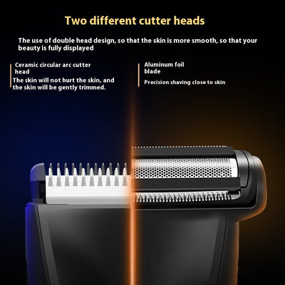 Electric 2-in-1 Fully Washable Shaver