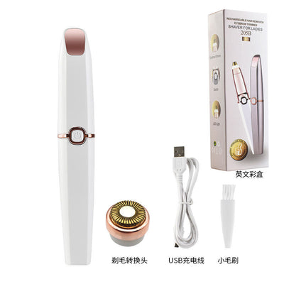 Ladies Shaver 2 In 1 Lipstick Epilator Face