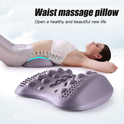 Lumbar Support Pillow For Chronic Lumbar Pain Relief & Herniated Disc.