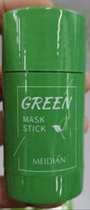 Cleansing Green Tea Mask Clay Stick Oil Control Anti-Acne